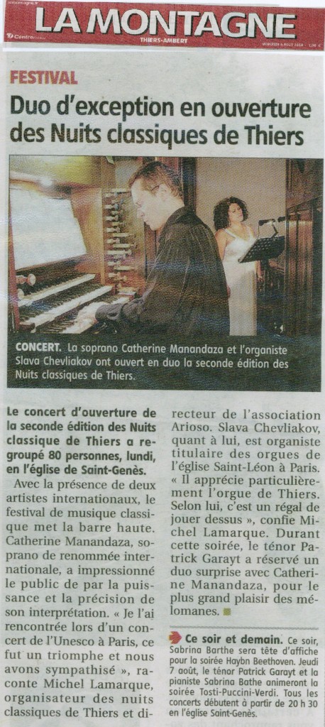 article la montagne thiers ambert 06 08 2014