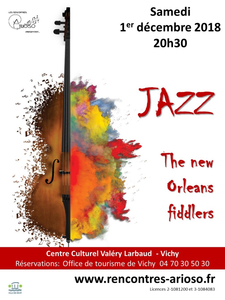 maquette affiche presenatation NEW ORLEANS 01 12 2018